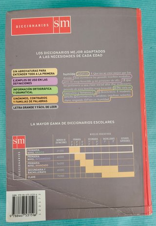 Diccionario Lengua española - Primaria