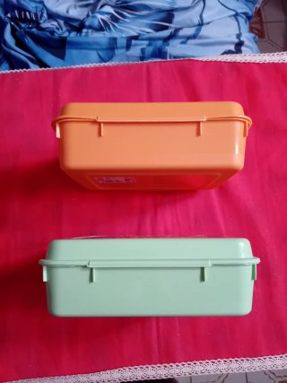 Portamerenda con manico 2pz 20cm