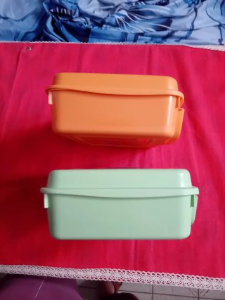Portamerenda con manico 2pz 20cm