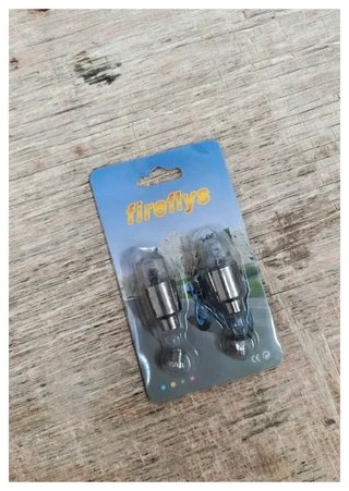 Coppia Luci Led Ruote fireflys Tappi Valvola