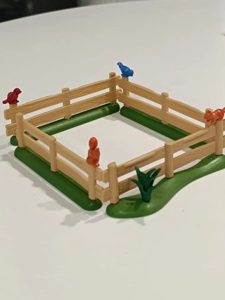 Playmobil vallado con animales