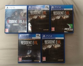 Juegos PS4 Resident Evil (Varios Títulos)