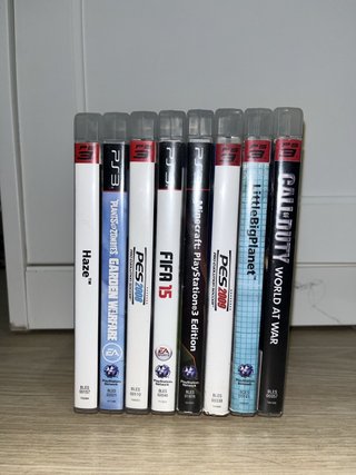 Lote 7 Giochi PS3: Call of Duty, PES, FIFA...