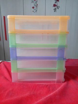 Organizer da scrivania 5 cassetti