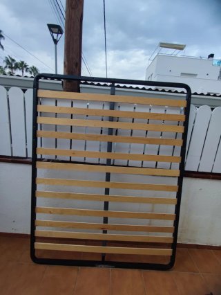 Somier matrimonio 150x190 cm (sin patas)