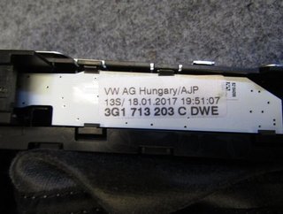 Volkswagen 93960 3g1713203c palanca arteon (3h7) *