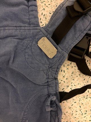 Mochila Porteo Ergonómica Fidela Azul