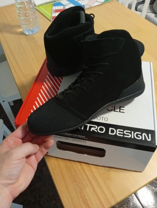 Botas Moto Talla 43 Negras