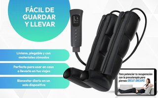 GD GREATDREAMS Botas Presoterapia Aire 360 6 Modos