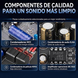 AVEEK TPA3255 Amplificador 2x300W Clase D 24–48V