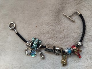 2 Pulseras Pandora Plata con Charms