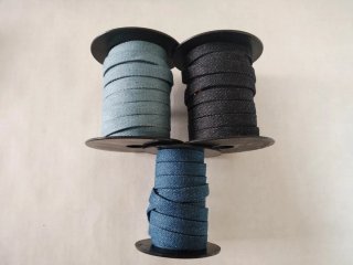 Lote 3 Carretes Cinta Tela Vaquera Denim