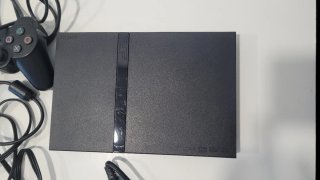 PlayStation 2 Slim Nera Completa