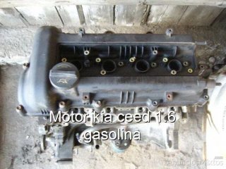 Motor kia ceed 1.6 gasolina