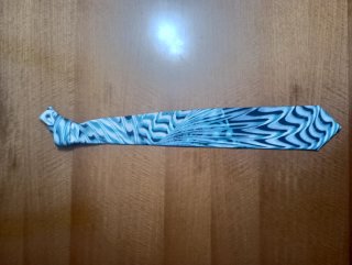 Cravatta Roberto Cavalli 100% Seta Blu