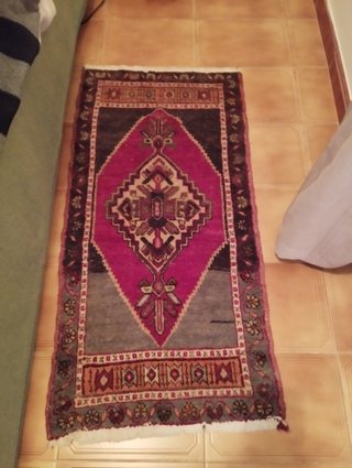 Conjunto 4 alfombras estilo persa lana, 2 tamaños