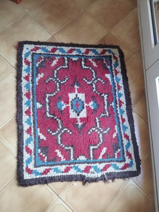 Conjunto 4 alfombras estilo persa lana, 2 tamaños