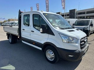 FORD TRANSIT 2.0 TDCI 350 L3 130 DC TREND CHASIS CAJA ABIERTA
