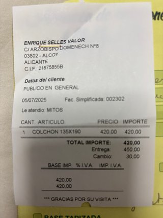 Colchón Ensa Thermo Fresh