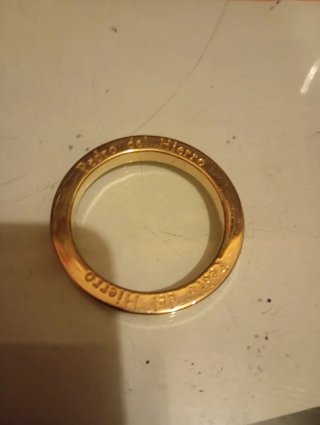 Pedro del Hierro Pasapañuelos Dorado