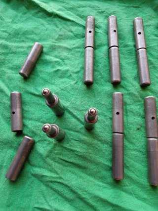 41 Pernios para soldar hierro.Con cojinete acero.