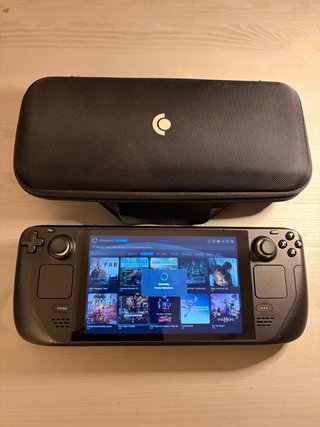 Steam Deck LCD 1TB con la funda