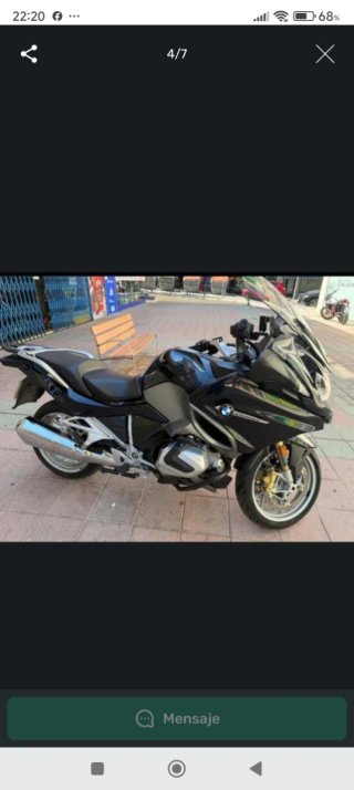 BMW R 1200 RT Negra