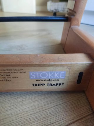Trona Stokke de madera