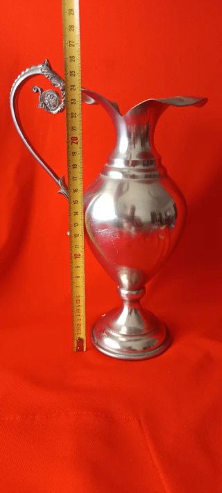 Lote Vintage Estaño Portugués Tetera/Jarra