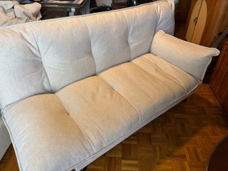 Sofá Cama Calvin Beige Homa