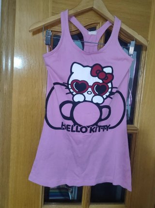 Top Hello Kitty Rosa Talla XS