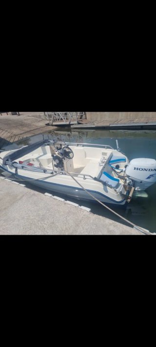 Barco 4.50m Honda 50cv 4T con remolque