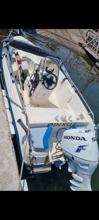 Barco 4.50m Honda 50cv 4T con remolque