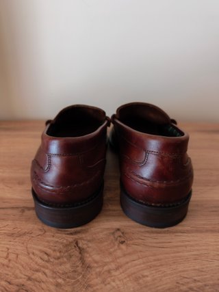 Mocassins YUCCA Couro Bordeaux Homem 39