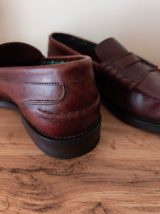 Mocassins YUCCA Couro Bordeaux Homem 39