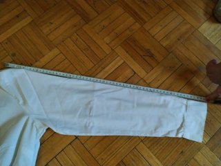 Camisa Zara Talla 44 Blanca de Vestir