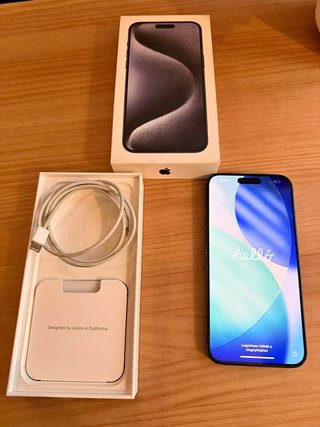 iPhone 15 Pro Max 99% batería original, 256gb