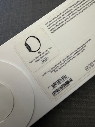 Apple Watch SE 44mm Gris Espacial