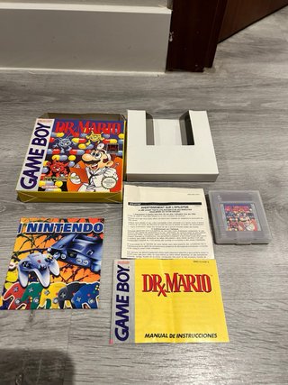Dr. Mario Game Boy Nintendo Puzzle + Aladdin