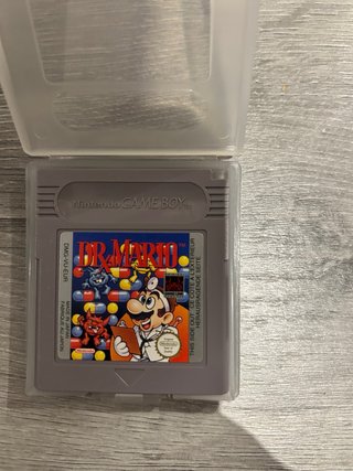 Dr. Mario Game Boy Nintendo Puzzle + Aladdin