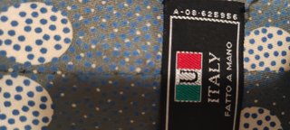Corbata Italiana Hecha a Mano
