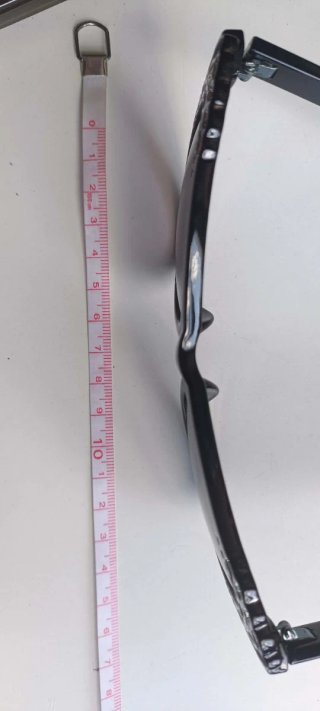 Gafas de sol Pinup negras con pedrería