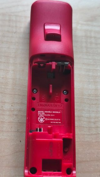 Mando Wii + Nunchuk Rojo