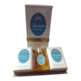 Estuche Lavanda Myrurgia Colonia + 2 Jabones