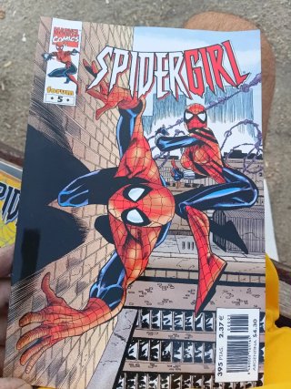 Lote 9 cómic spiderman. Spidergirl. Marvel forun