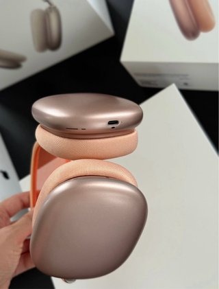 AirPods Max Oro Rosa Impecables