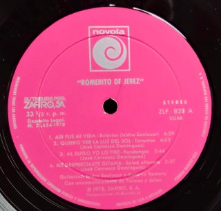 LP Romerito de Jerez - Así fue mi vida