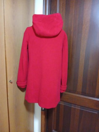 Giaccone Zara con cappuccio rosso