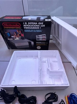 Nintendo NES Consola Clásica Completa + castelian