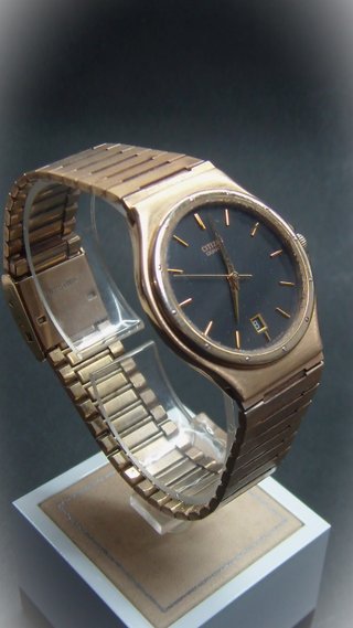 Citizen ref. 2810A Orologio Quarzo Oro Nero